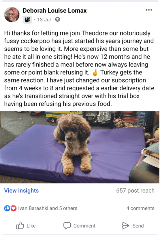 facebook post