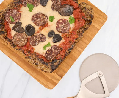 Truffle & Venison Detroit Pizza
