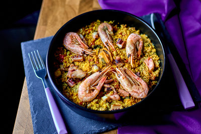King Prawn & Giant Squid Paella